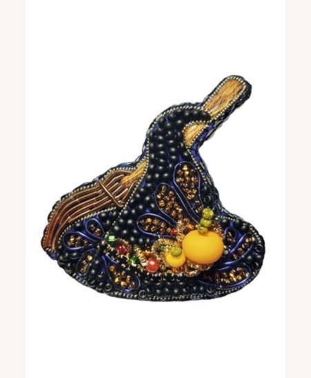 Beadwork kit for creating broоch "Magic of autumn"