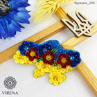 Beadwork kit for creating broоch 