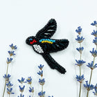 Beadwork kit for creating broоch 