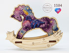 🎠 DIY Counted Cross Stitch Kit Rocking Horse 