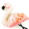 Beadwork kit for creating broоch "Flamingo"