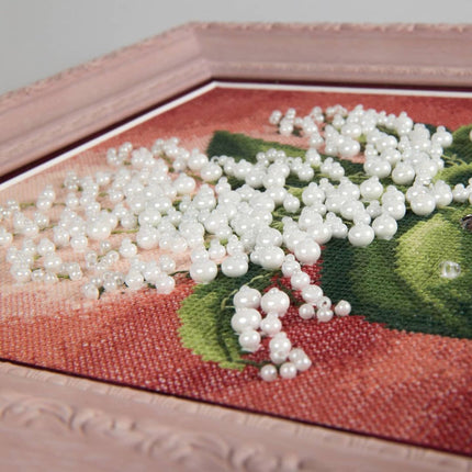 DIY Counted Cross Stitch Kit "Fragrant lilies of the valley"