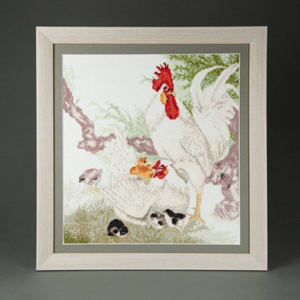 Counted Cross Stitch Kit "Friendly family"