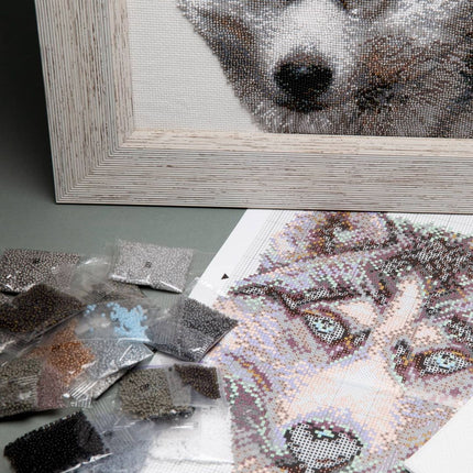 DIY Beadwork kit "Husky"