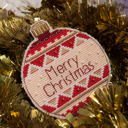 DIY Cross stitch kit "Merry Christmas"