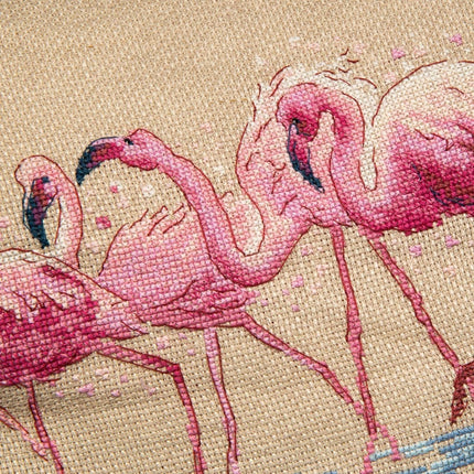 DIY Counted Cross Stitch Pillow Kit "For a dream"