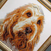 DIY Beadwork kit "Vendeen Basset Griffon"