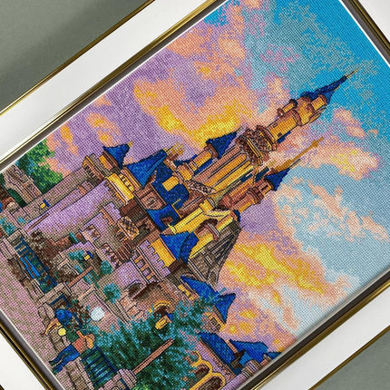 DIY Counted Cross Stitch Kit "Fairy tale at sunset"