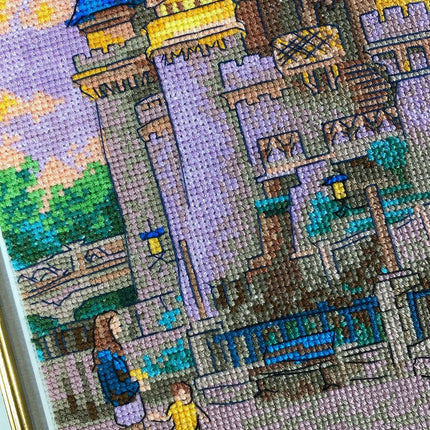 DIY Counted Cross Stitch Kit "Fairy tale at sunset"