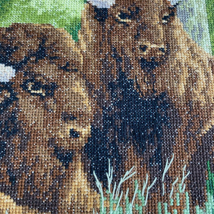 DIY Counted Cross Stitch Kit "Bison"
