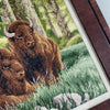 DIY Counted Cross Stitch Kit "Bison"