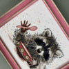 DIY Counted Cross Stitch Kit "Raccoon"