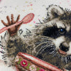 DIY Counted Cross Stitch Kit "Raccoon"