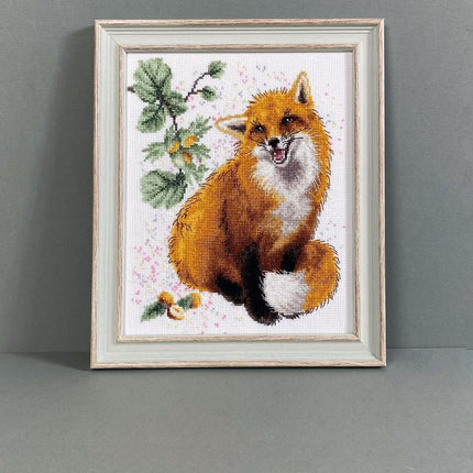 DIY Counted Cross Stitch Kit "Fox"