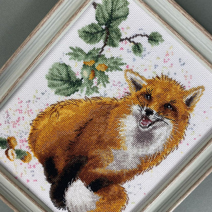 DIY Counted Cross Stitch Kit "Fox"