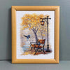 DIY Counted Cross Stitch Kit "In the autumn park"