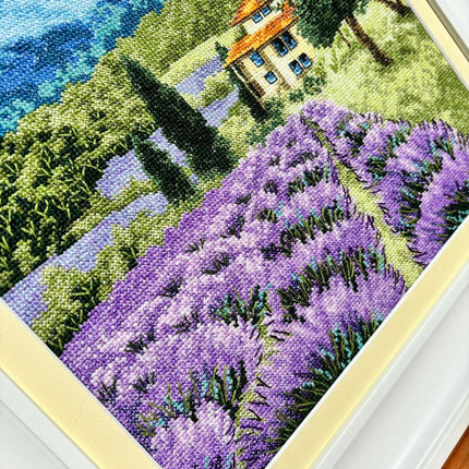 DIY Counted Cross Stitch Kit "Summer Provence"