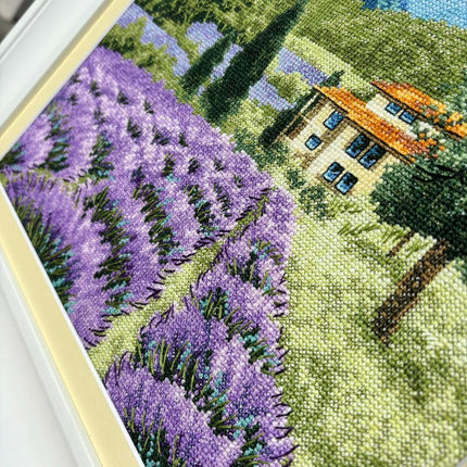 DIY Counted Cross Stitch Kit "Summer Provence"