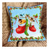 DIY Bead embroidery cushion cover kit "Cats in Stockings"