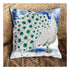 DIY Bead embroidery cushion cover kit "Winter peacock"