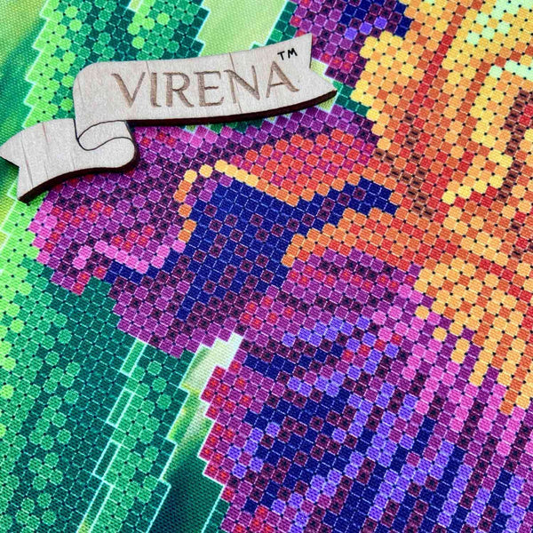 DIY Bead embroidery cushion cover kit 