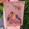 DIY kit for shopper bag kit "Birds in love"