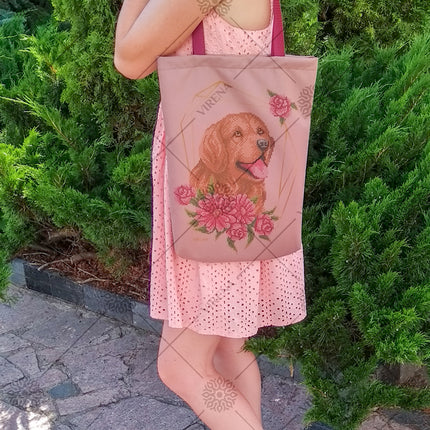 DIY kit for shopper bag kit "Funny dog"