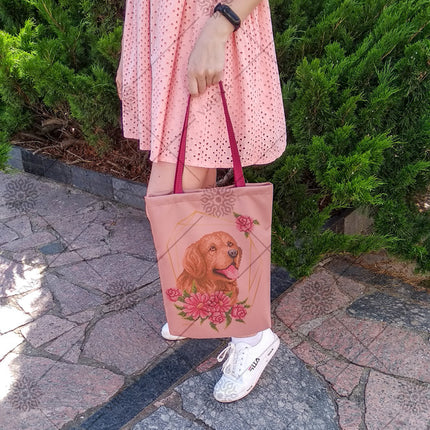 DIY kit for shopper bag kit "Funny dog"