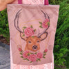 DIY kit for shopper bag kit "Deer in flowers"