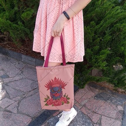 DIY kit for shopper bag kit "Winged boot"
