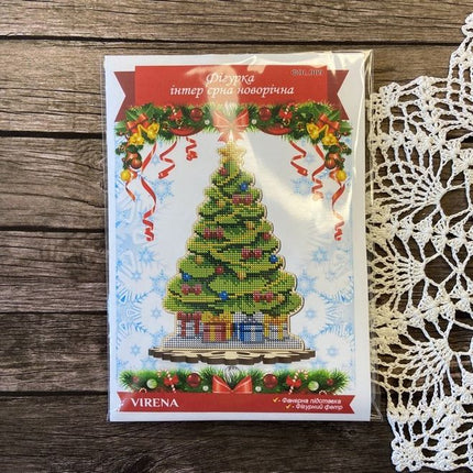 DIY Christmas decoration kit "Christmas tree with gifts"