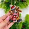 Christmas Bead Embroidery Kit "Chinese Zodiac Animal Calendar" Set 12 pcs Christmas tree toys