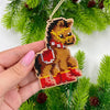 Christmas Bead Embroidery Kit "Chinese Zodiac Animal Calendar" Set 12 pcs Christmas tree toys