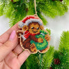 Christmas Bead Embroidery Kit "Chinese Zodiac Animal Calendar" Set 12 pcs Christmas tree toys