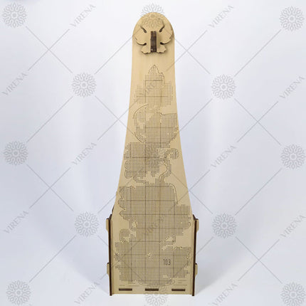 DIY Bottle Holder Kit, Bead embroidery on wood craft kit