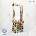 DIY Bottle Holder Kit, Bead embroidery on wood craft kit