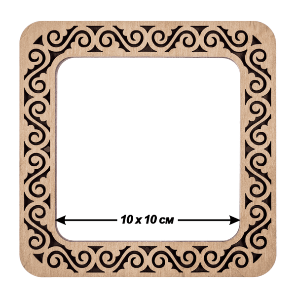 Embroidery frame on magnets