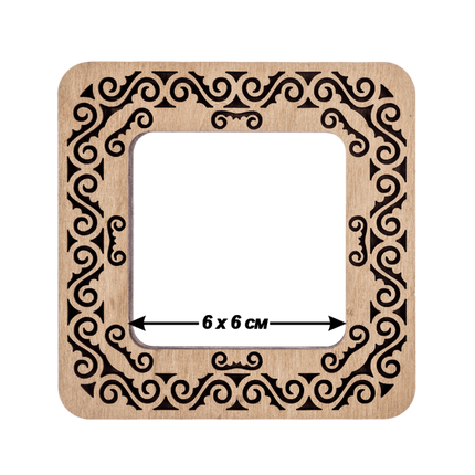 Embroidery frame on magnets