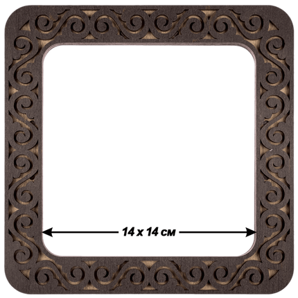 Embroidery frame on magnets