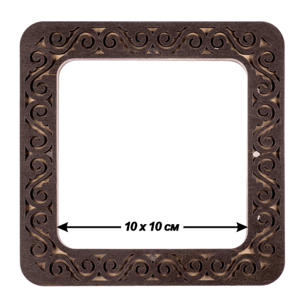 Embroidery frame on magnets