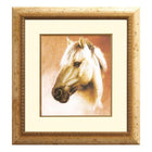 DIY Cross stitch kit with a printed canvas 