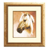 DIY Cross stitch kit with a printed canvas "Horse"