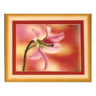 DIY Cross stitch kit with a printed canvas 