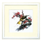 DIY Cross stitch kit with a printed canvas 