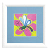 DIY Cross stitch kit with a printed canvas "Dragonfly"