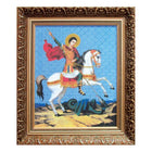 DIY Cross stitch kit with a printed canvas 