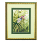 DIY Cross stitch kit with a printed canvas 