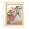 DIY Cross stitch kit with a printed canvas "Bouquet of lilies"