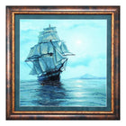 DIY Cross stitch kit with a printed canvas 