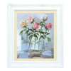 DIY Cross stitch kit with a printed canvas "Awakening of roses"
